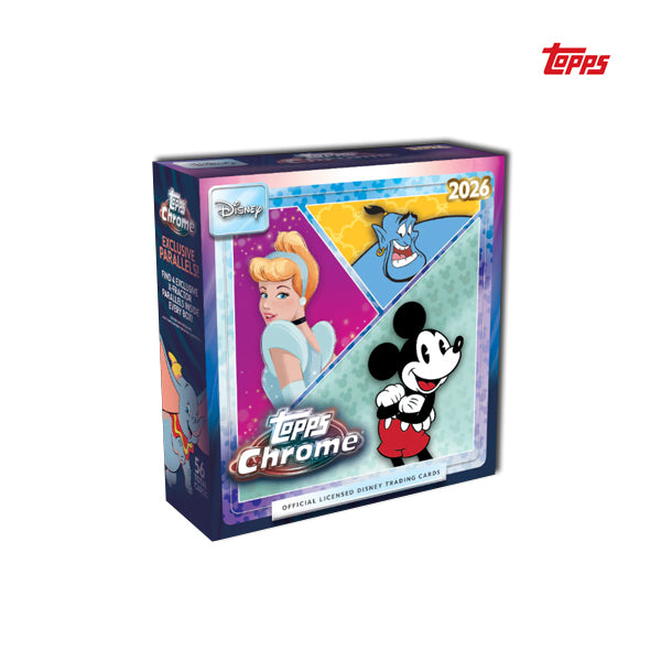 Topps Chrome Disney 2026 Mega box