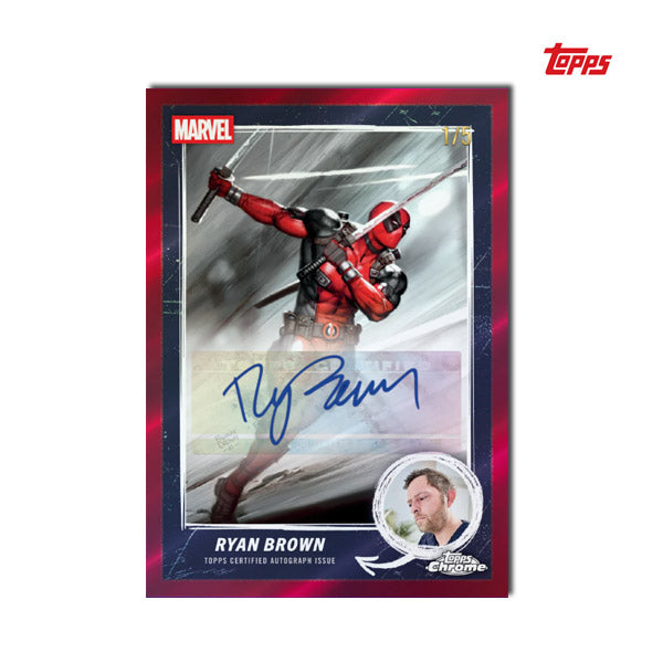 *PREORDER* Topps Chrome Deadpool 2025 Value Box