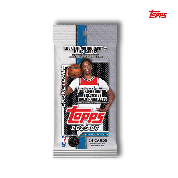 *PREORDER* Topps Flagship Basketball 2026-27 – Fat Pack