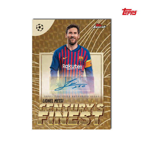 Topps Finest UEFA Club Competitions 25-26 Hobby Box