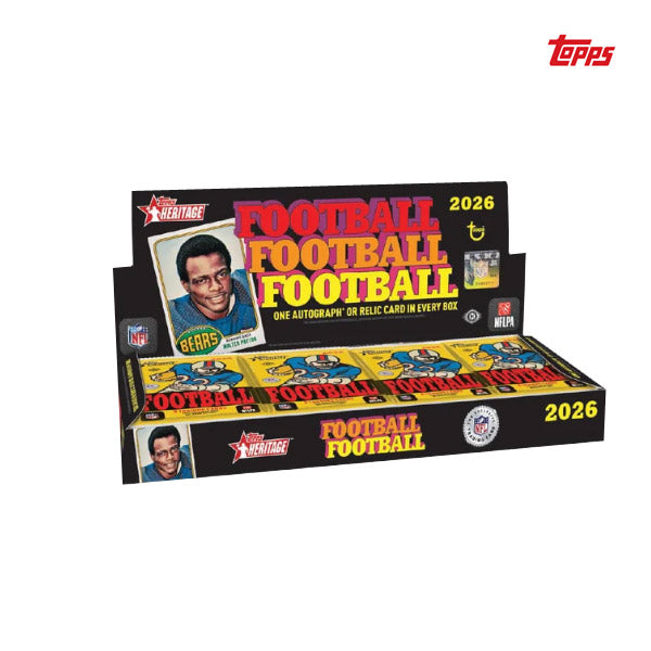 Topps Heritage Football 2026 - Hobby Box