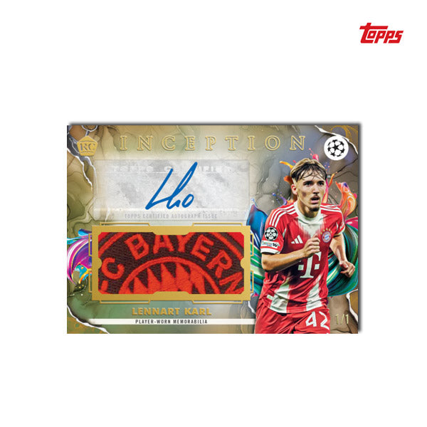 *PRE-ORDER* Topps Inception UEFA Club Competitions 2025/26