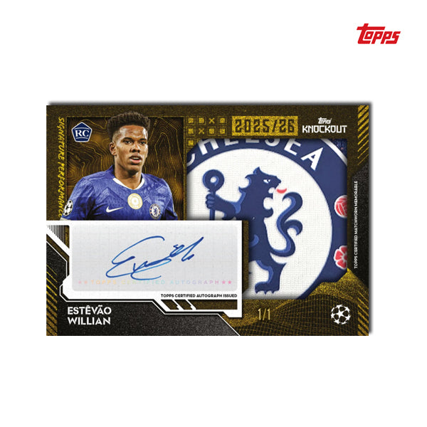 Topps UEFA Club Competitions Knockout 2025-26