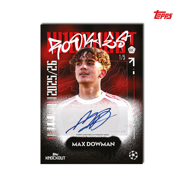 Topps UEFA Club Competitions Knockout 2025-26