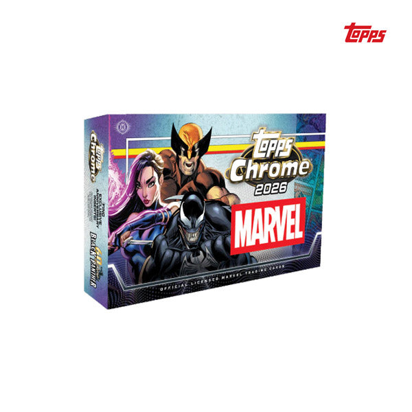 Topps Chrome Marvel Comics 2026 Hobby Box