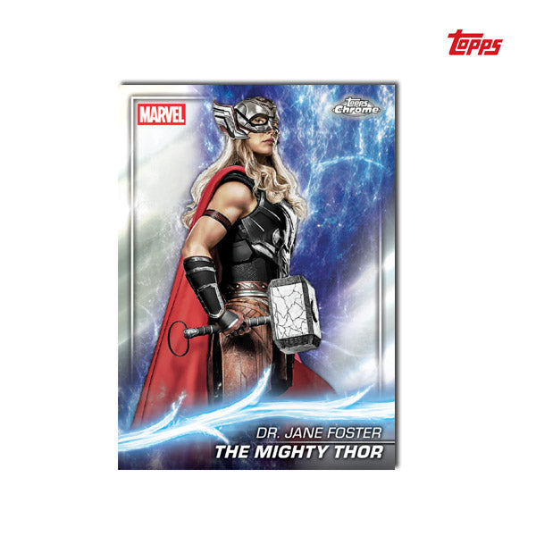 2025 Topps Marvel Studios Chrome value box