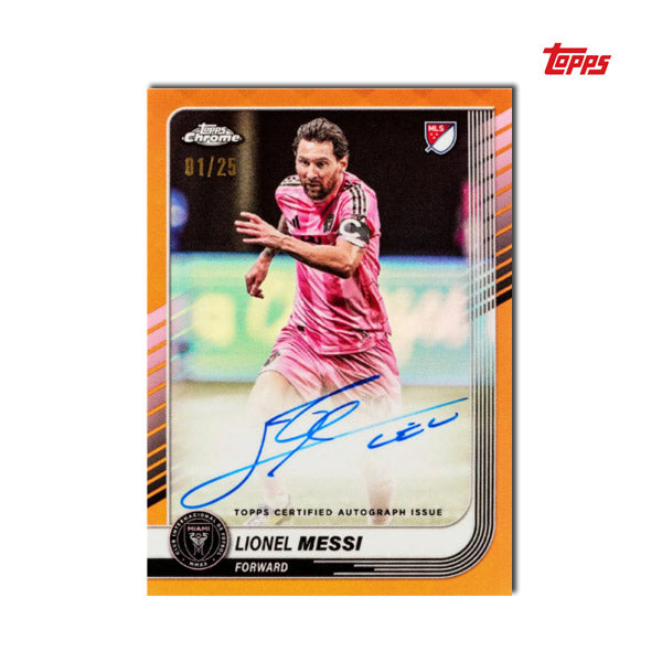 Topps MLS Chrome 2025 Value Box