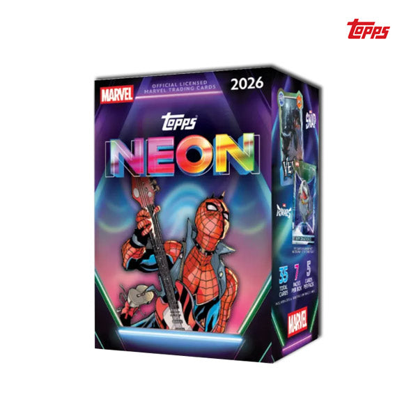 Topps Neon Marvel 2026 Value Box