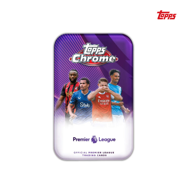 Topps Chrome Premier League 2026 Tin Box
