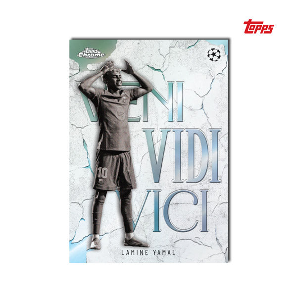 *PREORDER*  Topps Chrome UEFA Club Competitions 2025-26 – Mega Box