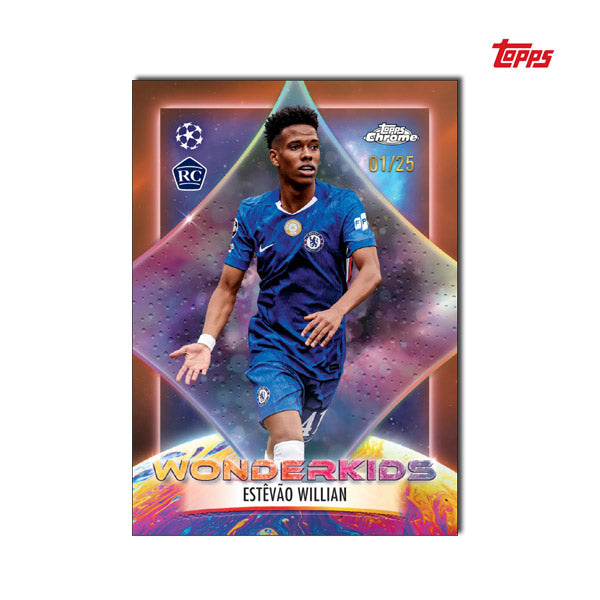 *PREORDER*  Topps Chrome UEFA Club Competitions 2025-26 – Mega Box