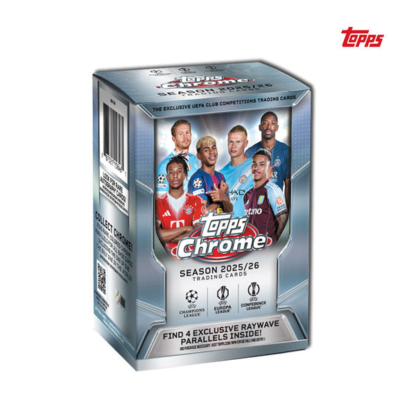 *PREORDER*  Topps Chrome UEFA Club Competitions 2025-26 – Value Box